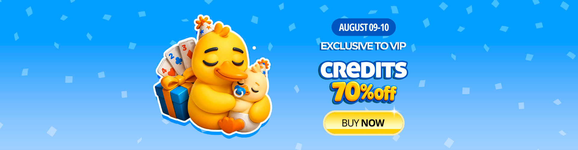 After all, your dad didn't raise you to miss great opportunities! 70% off credits! ??