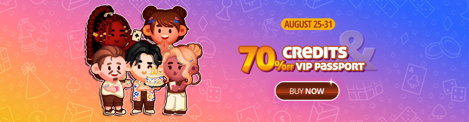 It?s GameVelvet?s birthday, but you get the gift: 70% off everything! ??